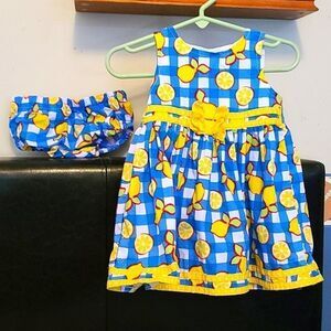 Nannette baby lemon outfit